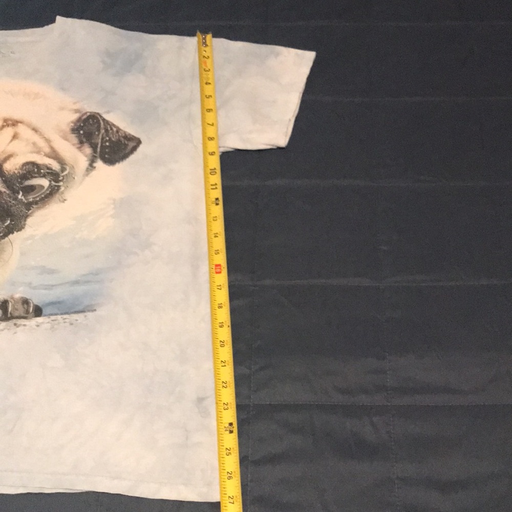 The Mountain Pug Dog Tee View 5